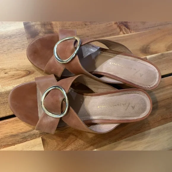 Anthropologie Sandals| Anthropologie Jessie Block Sandals| Size 7 - Picture 5 of 8